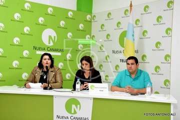 Asamblea de Nueva Canarias de esta tarde en Telde (foto Antonio Alí)